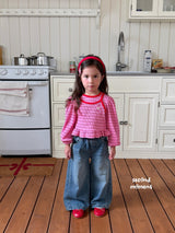 ［second moment］Muse denim pants