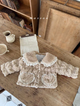 ［marron］Heart fur jacket