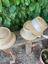 ［OREN］Suet ribbon rattan hat