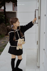 ［momo ann］Jacquard cardigan