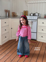 ［second moment］Muse denim pants