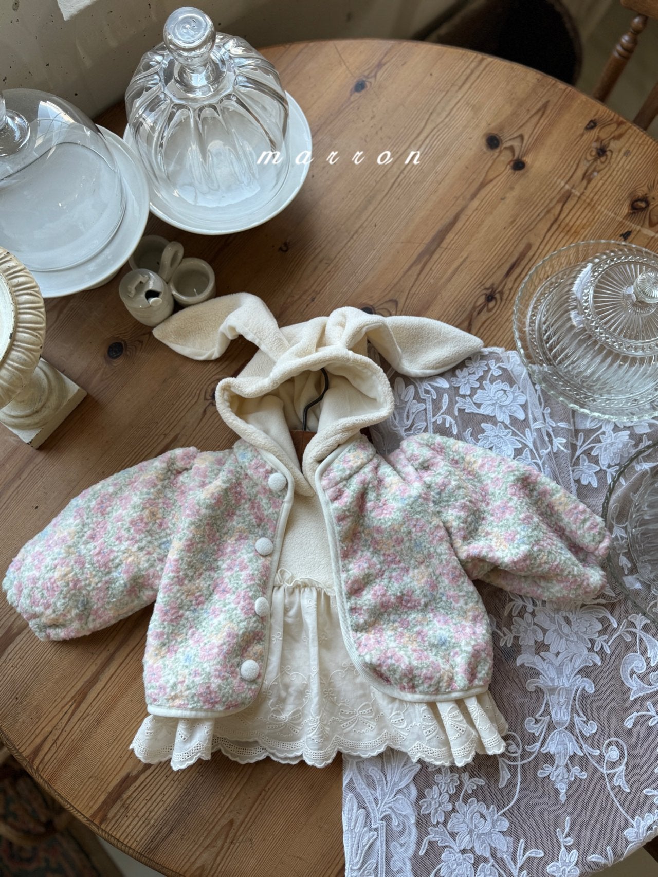 ［marron］Berberine button jacket