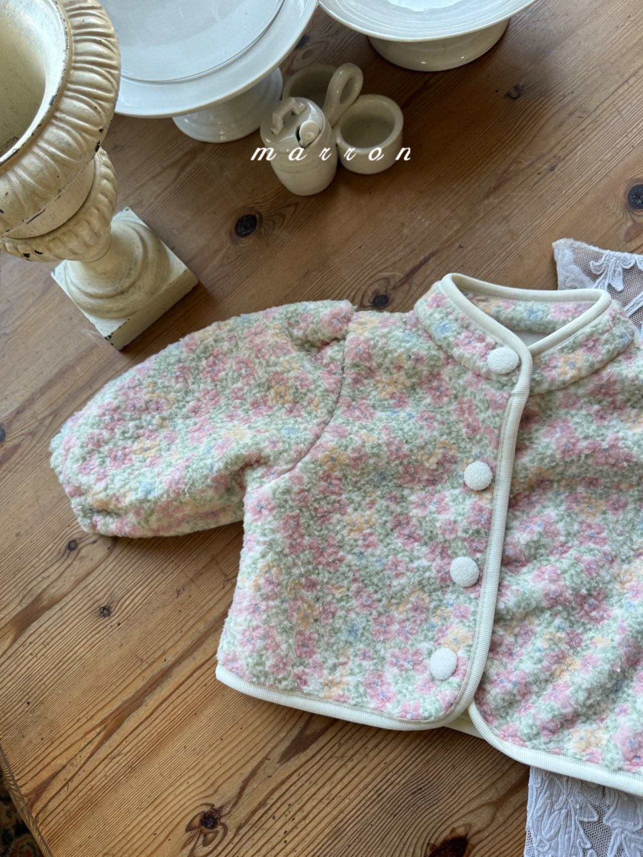 ［marron］Berberine button jacket