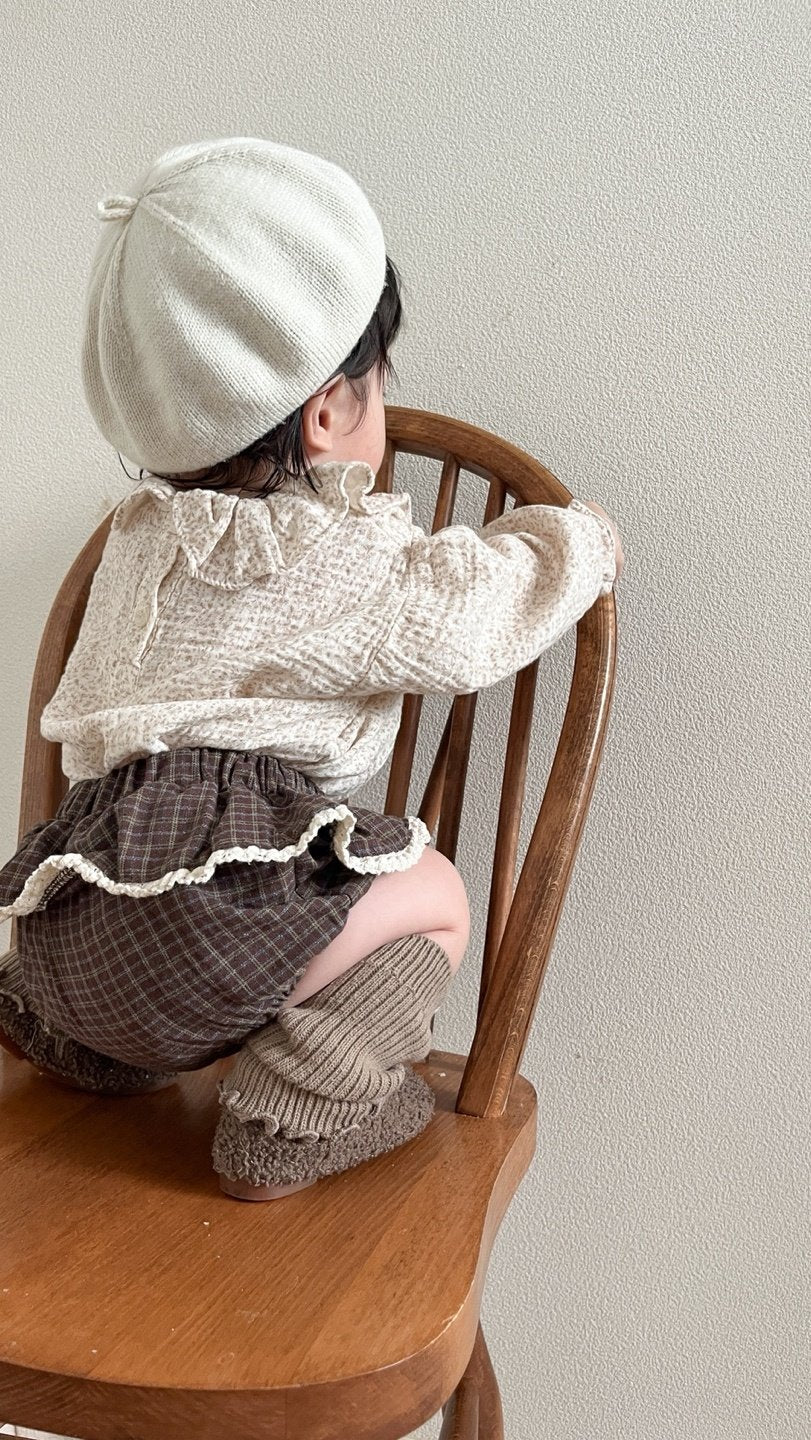 ［mimi market］Check lace bloomer