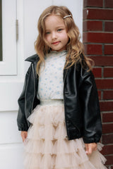 ［azalea］Pie leather jacket (kids)
