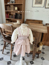 ［marron］Lauren smock suspender skirt