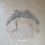 ［mimi market］Flour color blouse