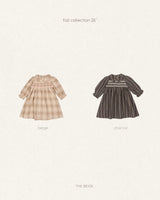 ［The beige］Smock Dress
