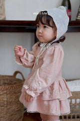 ［marron］Ribbon bonnet
