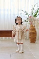 ［bebenine］Nine Frill Knee Socks