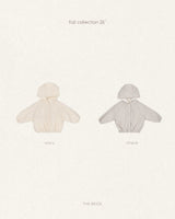 ［The beige］Bear Jumper