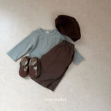［mimi market］Hilton rib tee