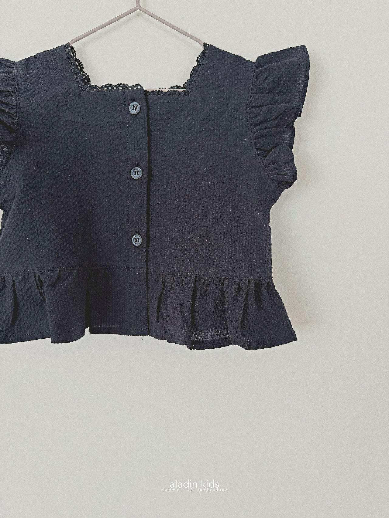［aladin］Lace square blouse