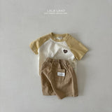 ［Lala Land］Heart raglan tee