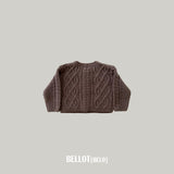 ［BELLOT］Alpha wool cardigan (kids)