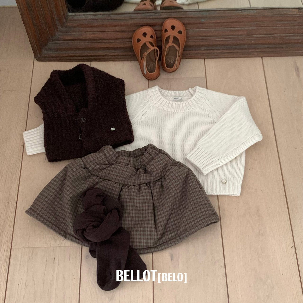 ［BELLOT］Via wool knit (kids)