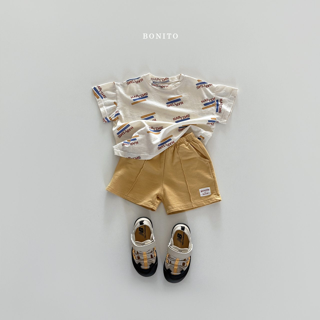 ［Bonito］Line short pants