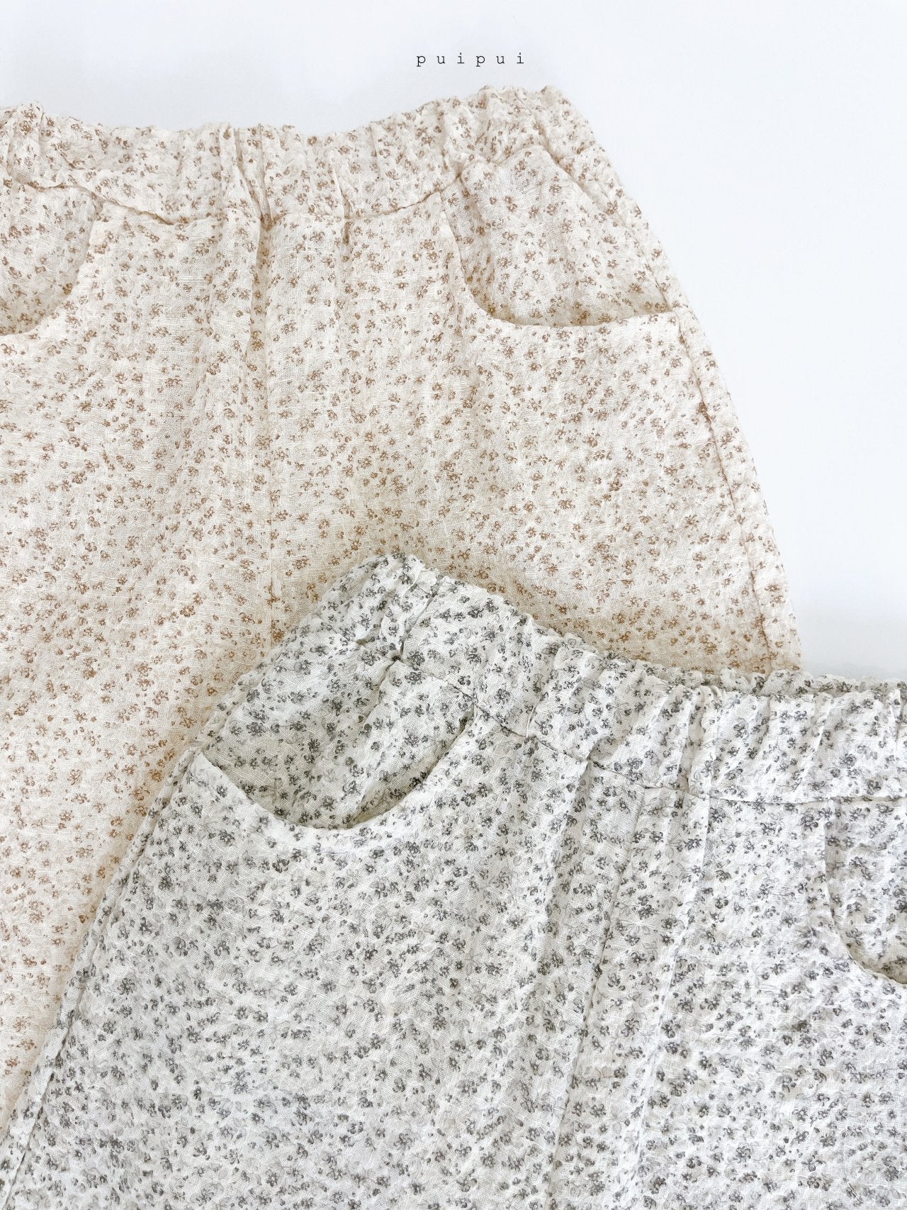 ［puipui］Mist flower pants
