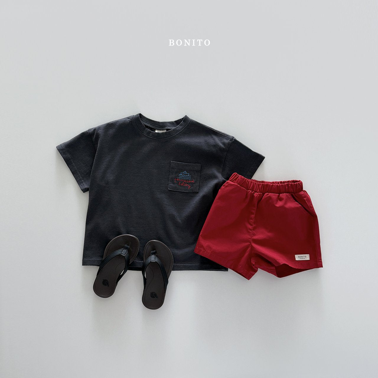 ［Bonito］Sailing vessel pocket tee