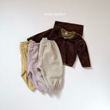 [mimi market] Mink terry pants