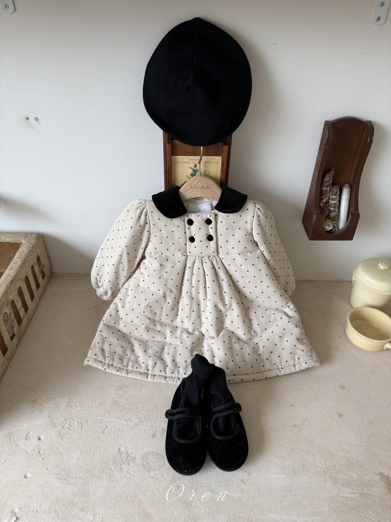 ［OREN］Noel sailor padding one-piece (2oz)