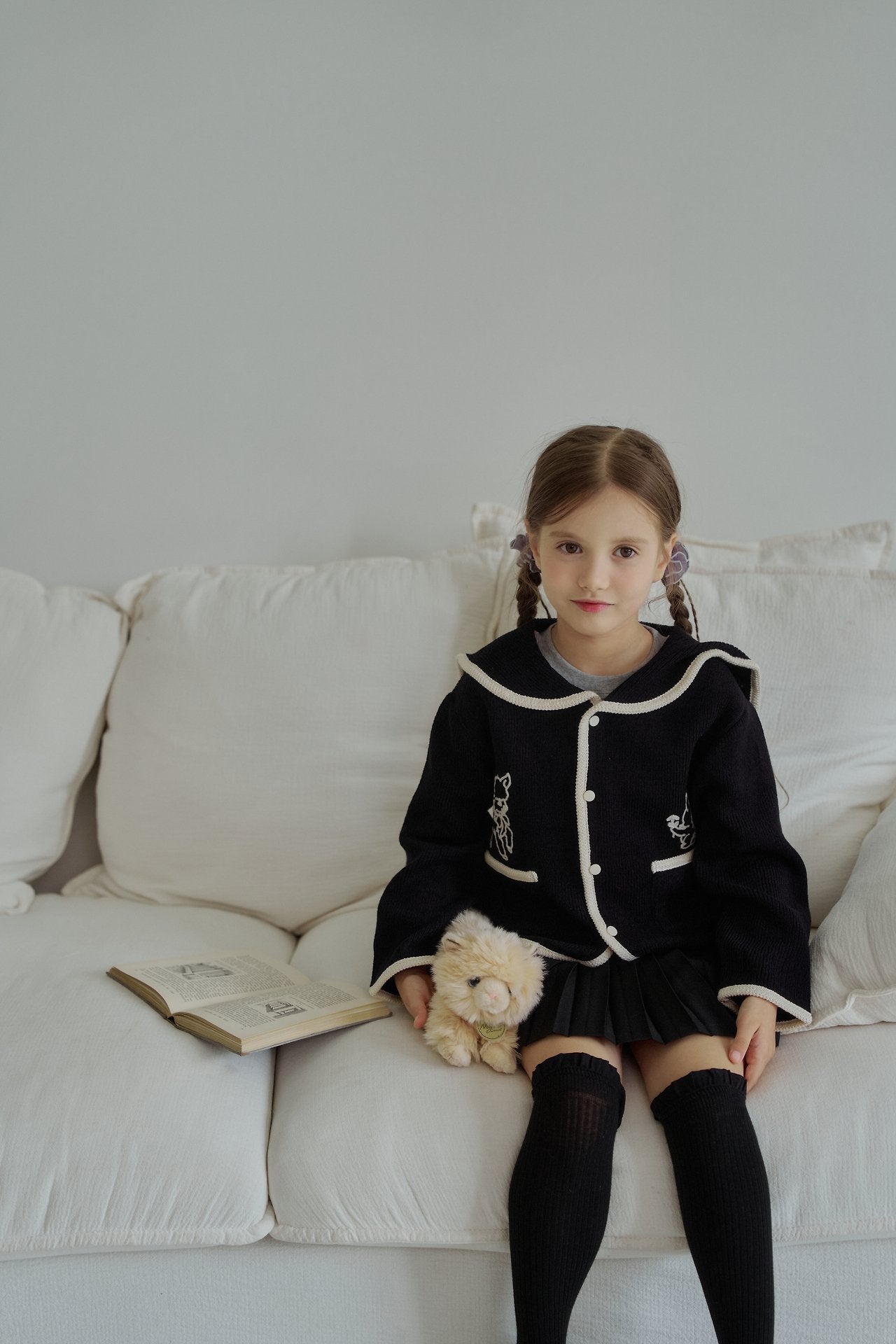 ［momo ann］Jacquard cardigan