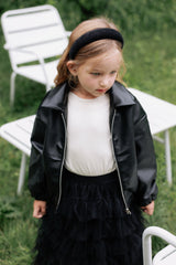 ［azalea］Pie leather jacket (kids)