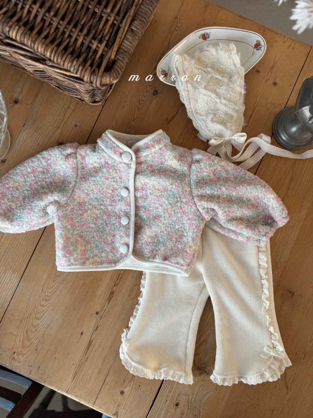 ［marron］Berberine button jacket