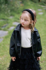［azalea］Pie leather jacket (kids)