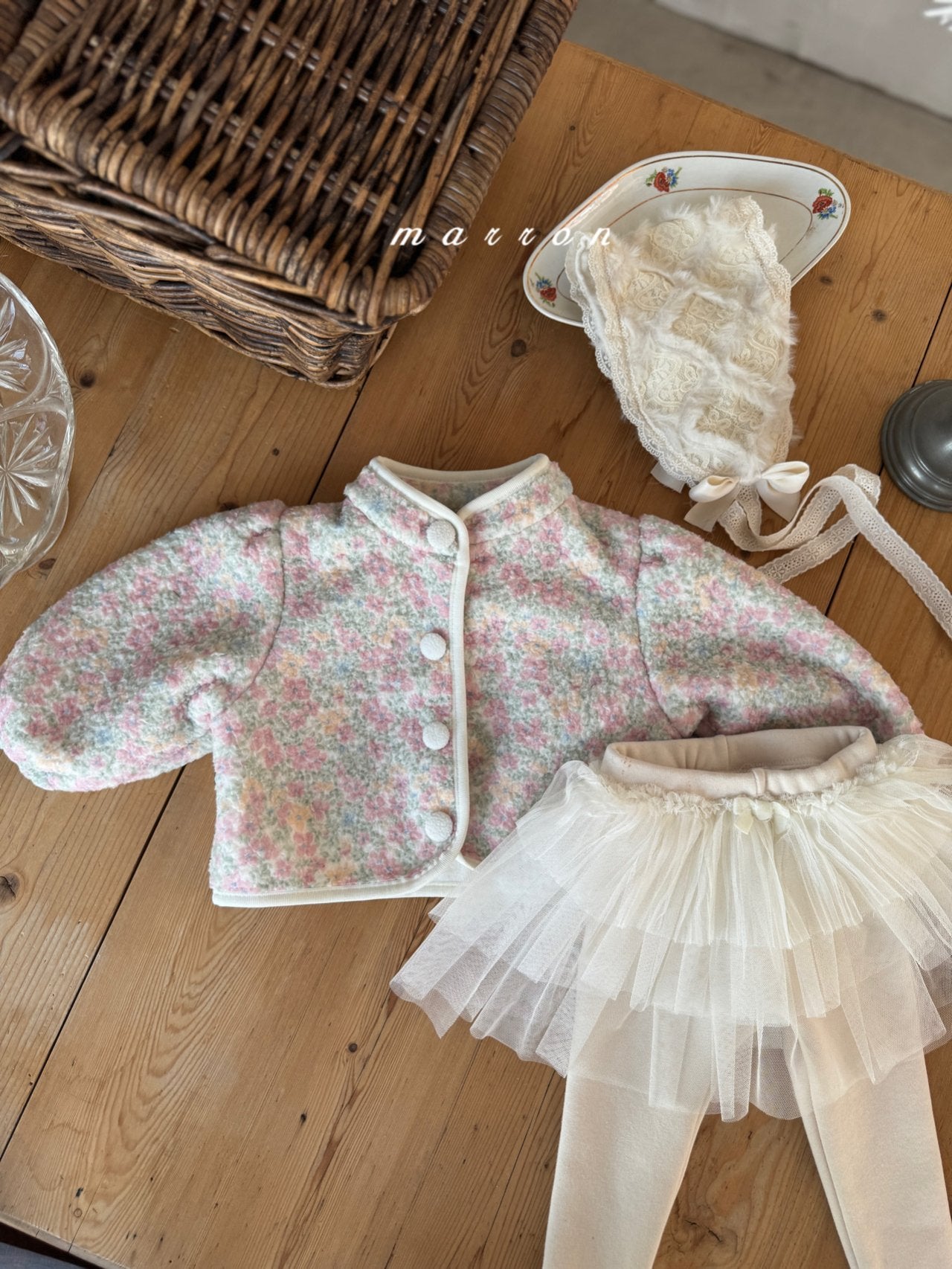 ［marron］Berberine button jacket