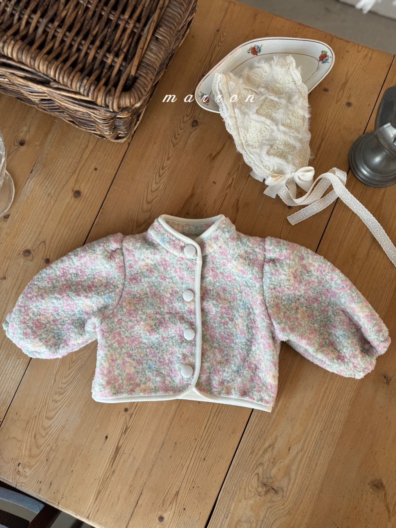 ［marron］Berberine button jacket