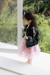 ［azalea］Pie leather jacket (kids)