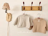 ［valubebe］Waffle collar tee (baby & kids)