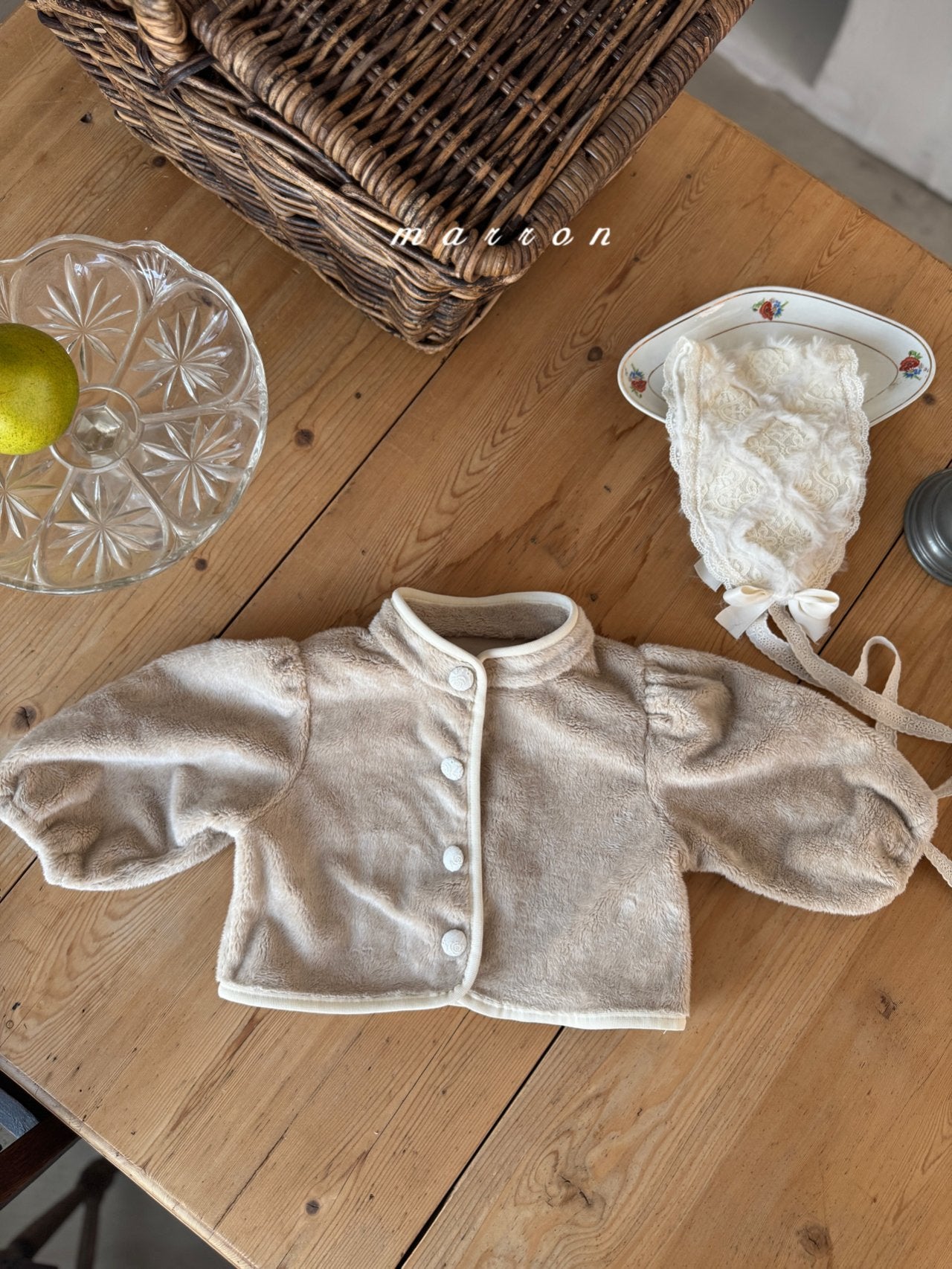 ［marron］Berberine button jacket