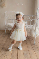 ［OREN］Odetteorganza dress suit
