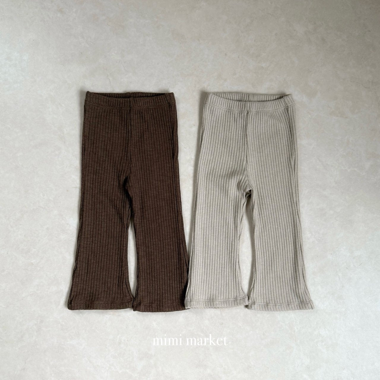［mimi market］Clay rib leggings