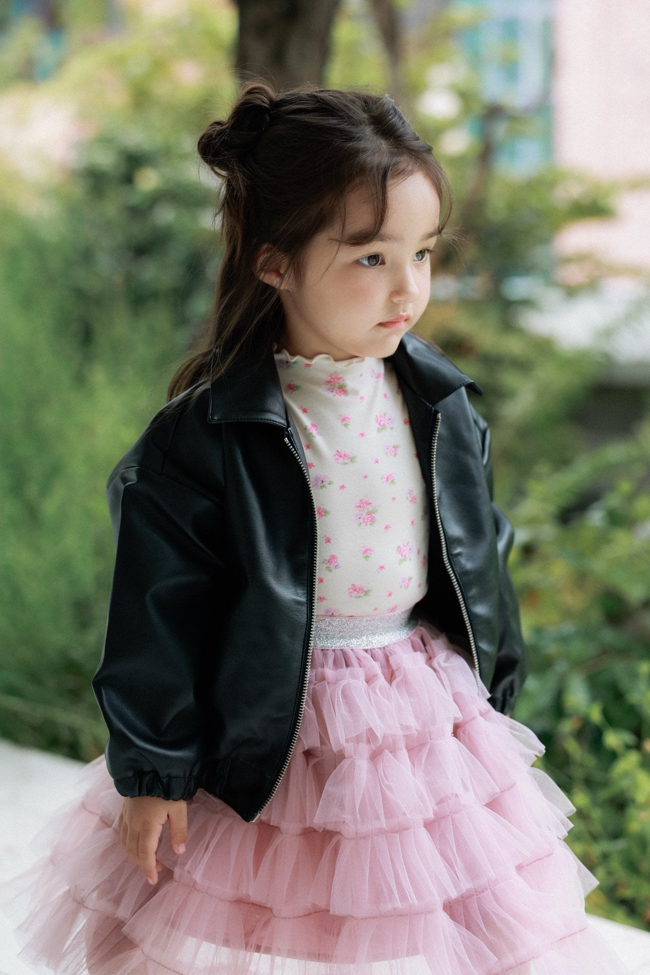 ［azalea］Pie leather jacket (kids)