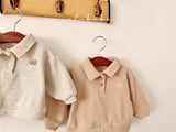 ［valubebe］Waffle collar tee (baby & kids)