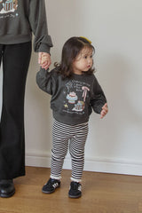 ［momo ann］Wally erib span pants