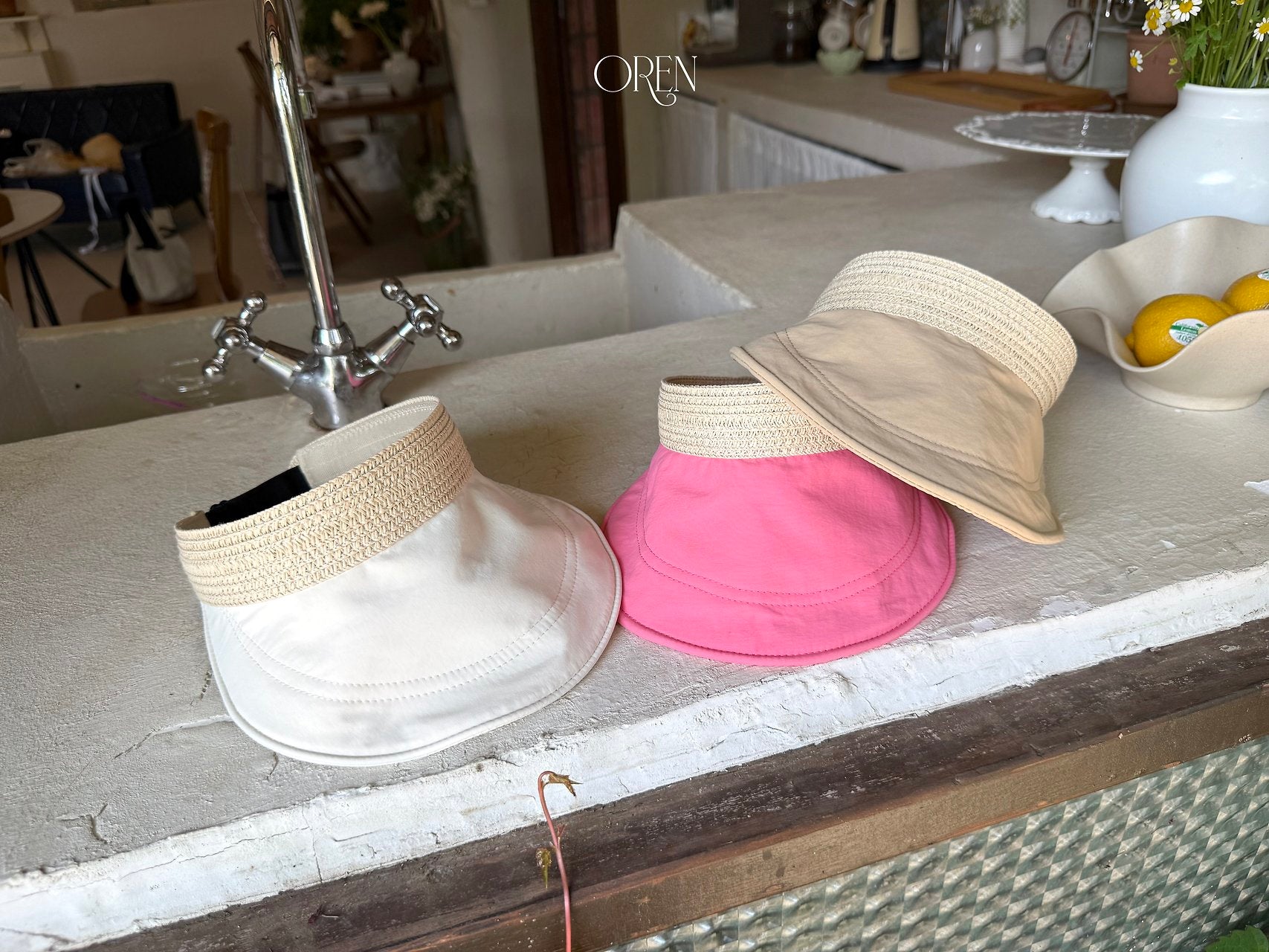 ［OREN］Soleil soft sun cap
