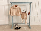 ［valubebe］Waffle collar tee (baby & kids)