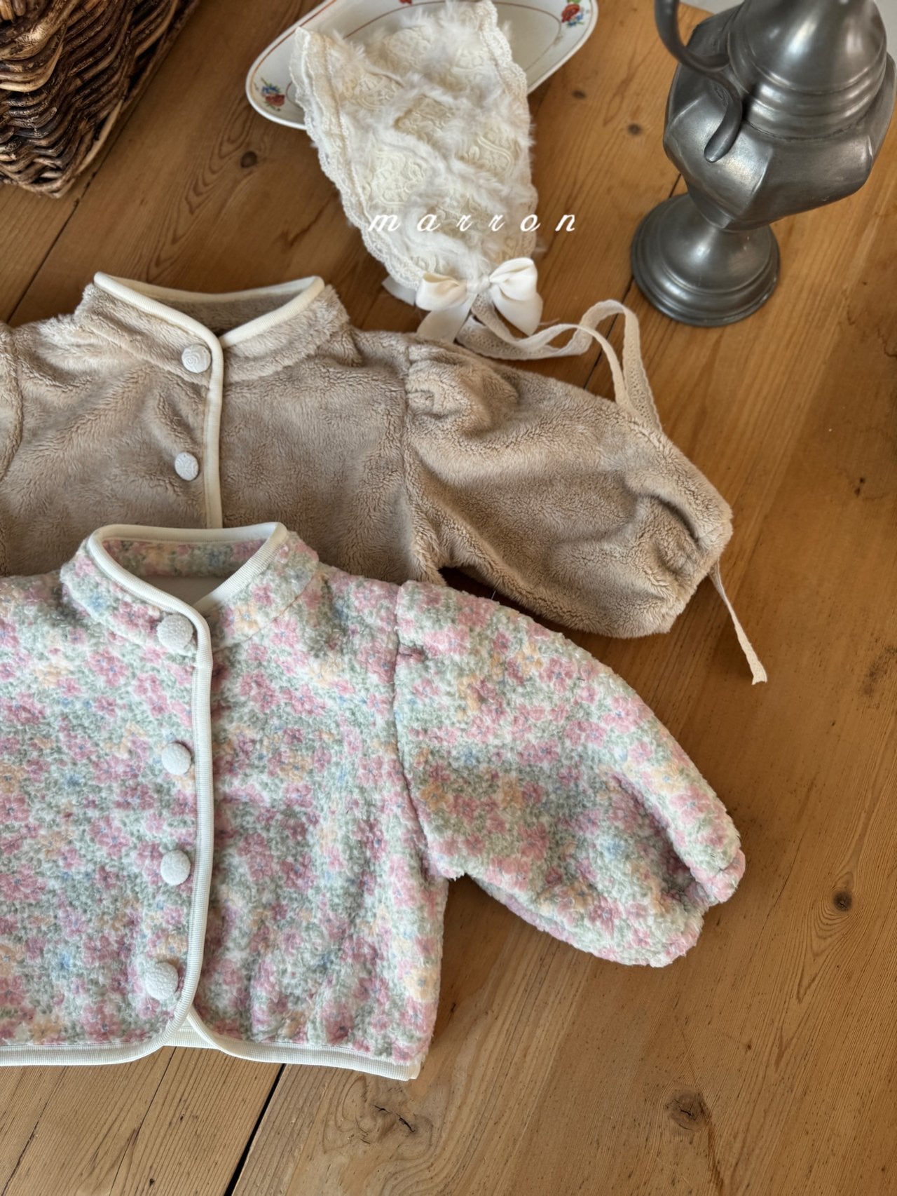 ［marron］Berberine button jacket