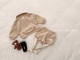 ［valubebe］Waffle collar tee (baby & kids)