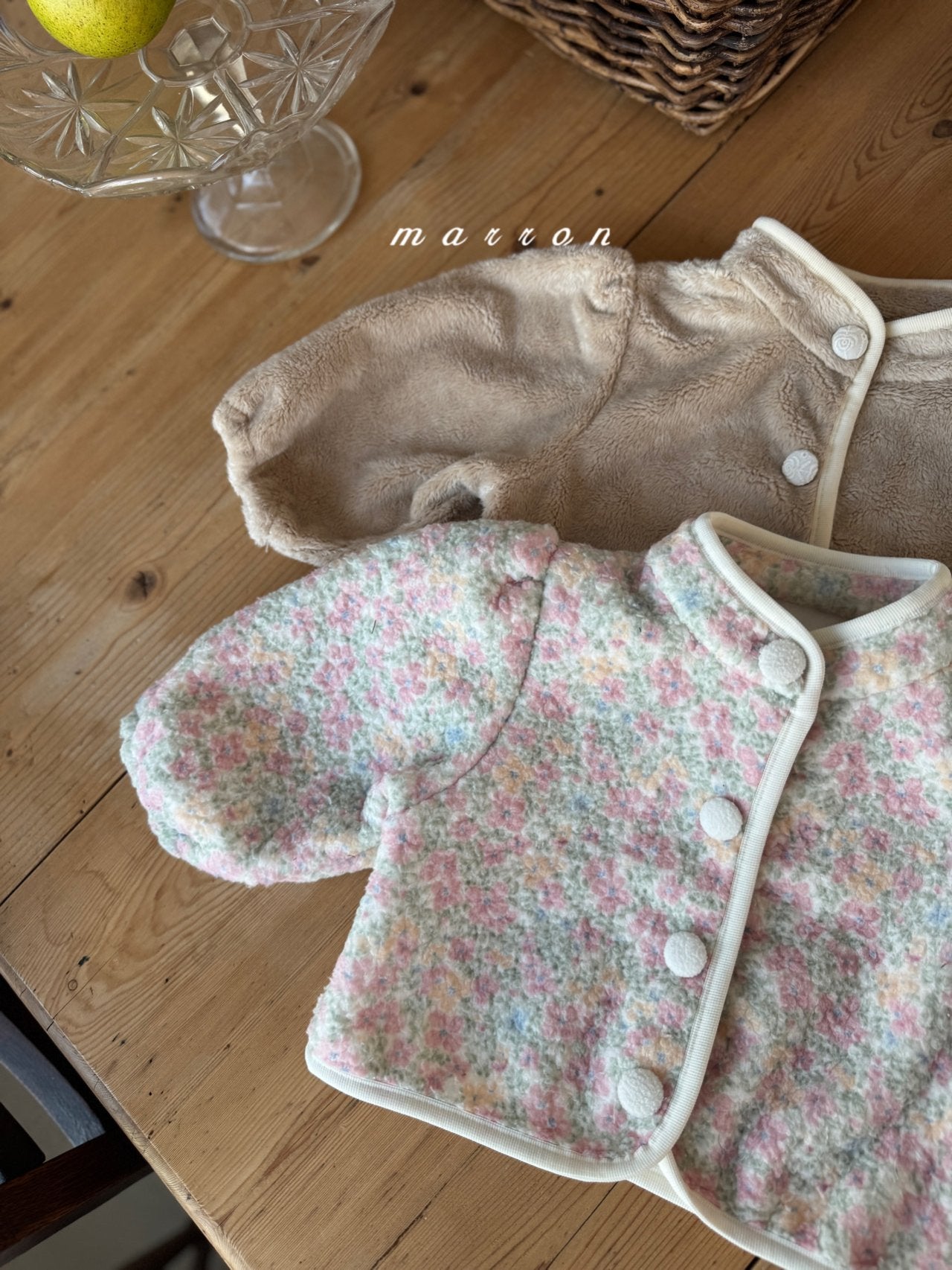 ［marron］Berberine button jacket