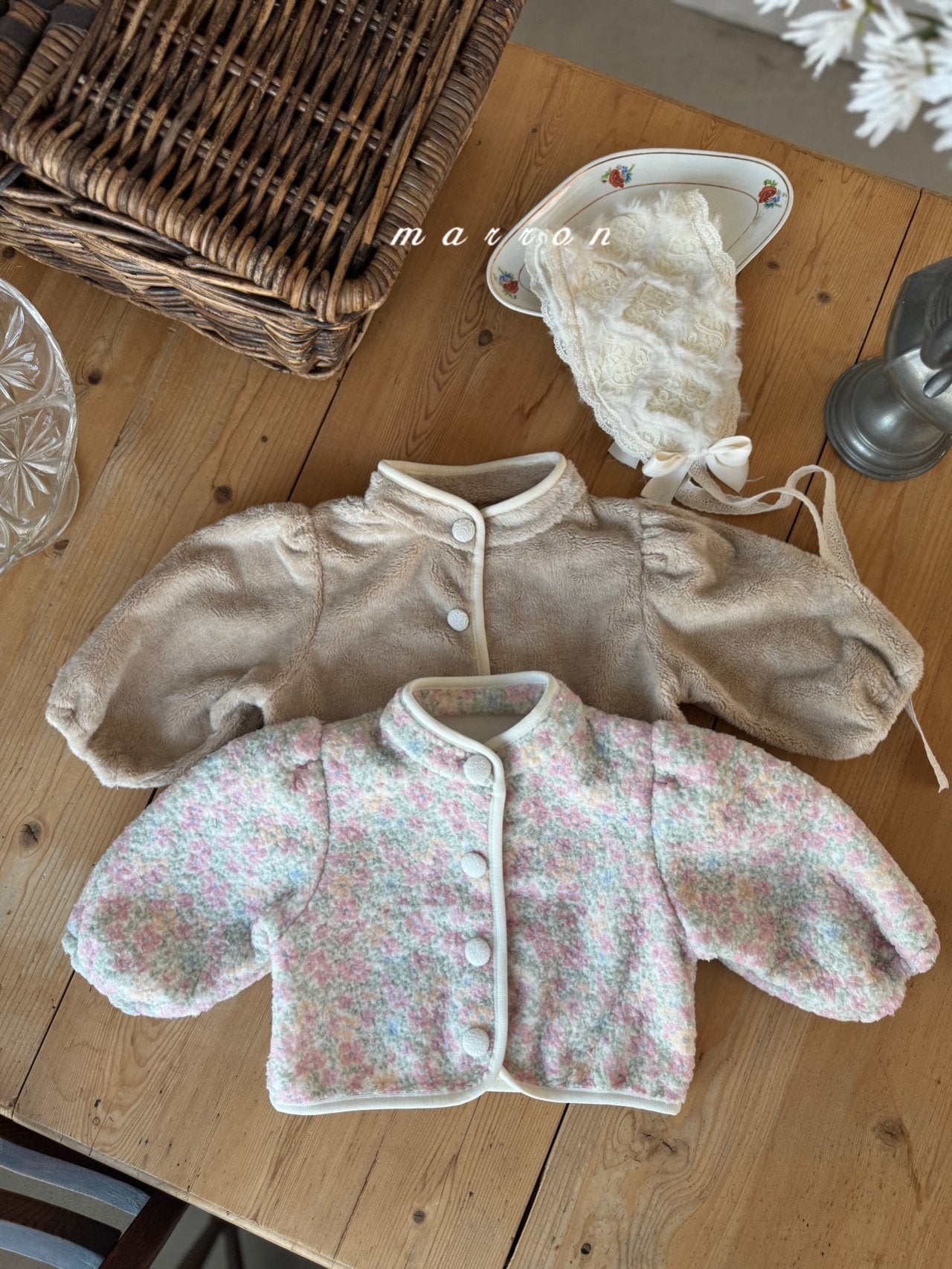 ［marron］Berberine button jacket