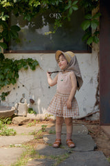 ［OREN］Soleil scarf rattan hat