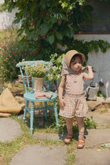 ［OREN］Soleil scarf rattan hat