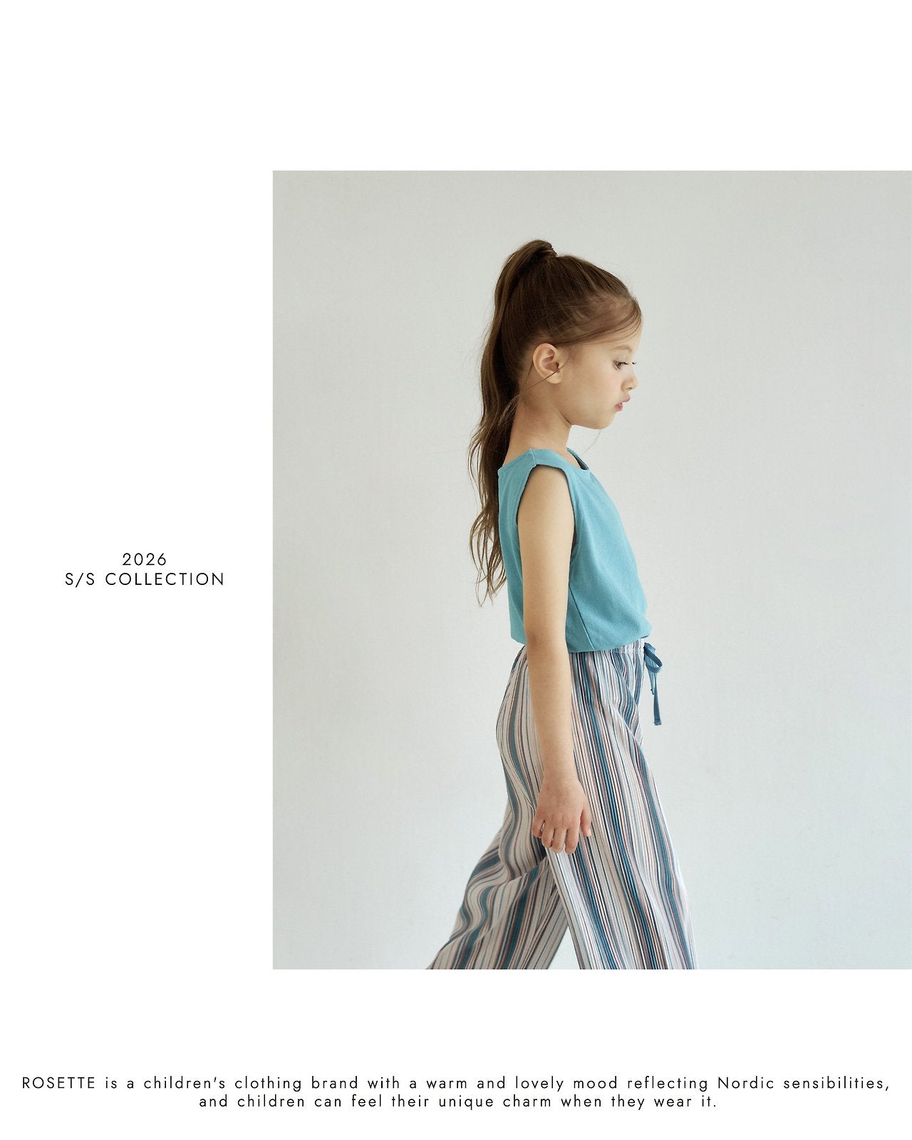 ［ROSETTE］Cony sleeveless tops