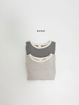 ［puipui］Music stripe tee