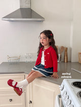 ［second moment］Cherry cardigan & camisole set